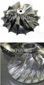 bucket blisk impeller