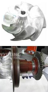 bucket blisk impeller